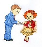 Sacrament Illustrations drawing