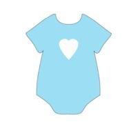 Boy And Girl Onesie drawing