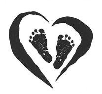 Baby feet drawing