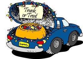Trunk Or Treat North Liberty drawing
