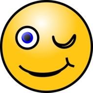 Wink Smiley drawing