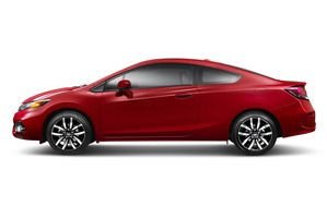 Clipart of 2014 Honda red car