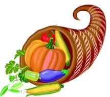 HThanksgiving Basket drawing