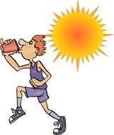 man under the sun drinks drawing