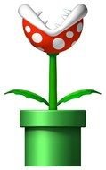 drawn flower from the video game Mario