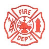 Inch Fire Dept Maltese Cross Patch Vips Save 10 &amp; Free Shipping