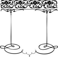 Paisley Border At Clkercom Vector Online Royalty