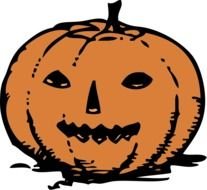 Cartoon Pumpkin N114