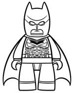 clipart of the batman lego figure