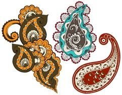 Paisley Designs Vector And Photoshop Brush Pack 2 Stockgraphicdesigns N2