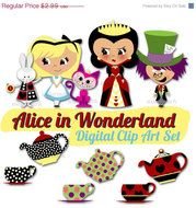 Sale Alice In Wonderland Digital Instant Download