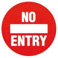 No Entry Signs drawing