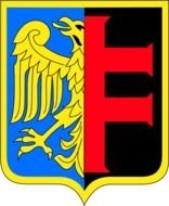 Coat Of Arms with half of eagle, poland, Chorzow