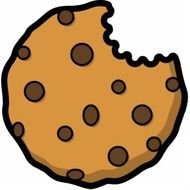 Cartoon Cookie Bite Photo Cutouts Zazzle