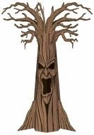 scary tree for halloween
