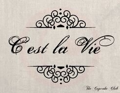 Vintage Paris Designs Transfer Digital
