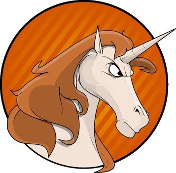 sad Unicorn drawing
