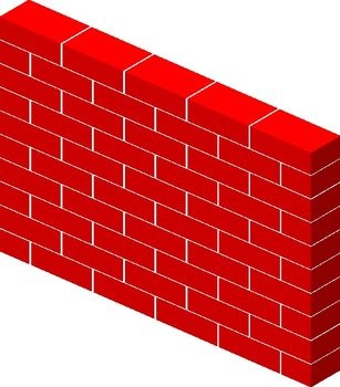 Wall Bricks At Clkercom Vector Online Royalty