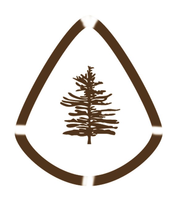 clipart of the Pine Tree Logo