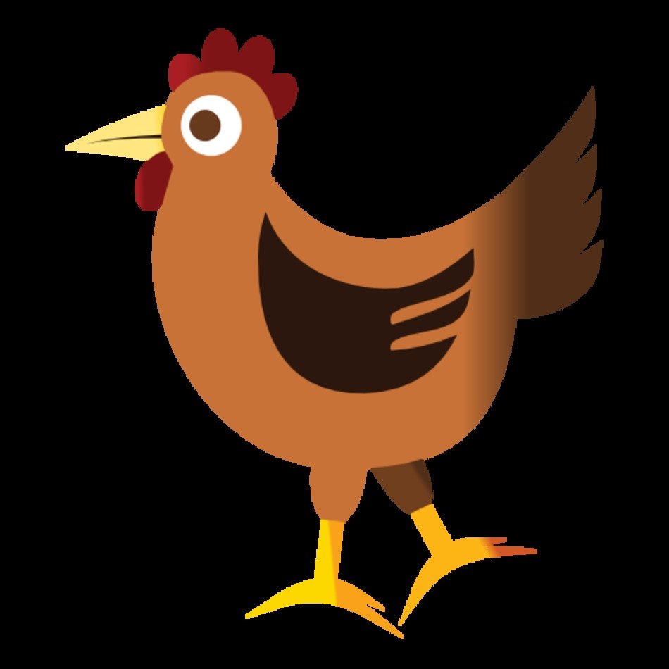 Clipartistnet &187 Abstract Bird Chicken 2 Scalable Vector