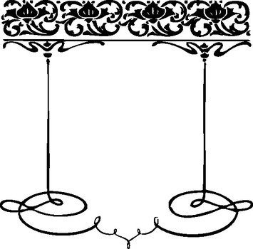 Paisley Border At Clkercom Vector Online Royalty