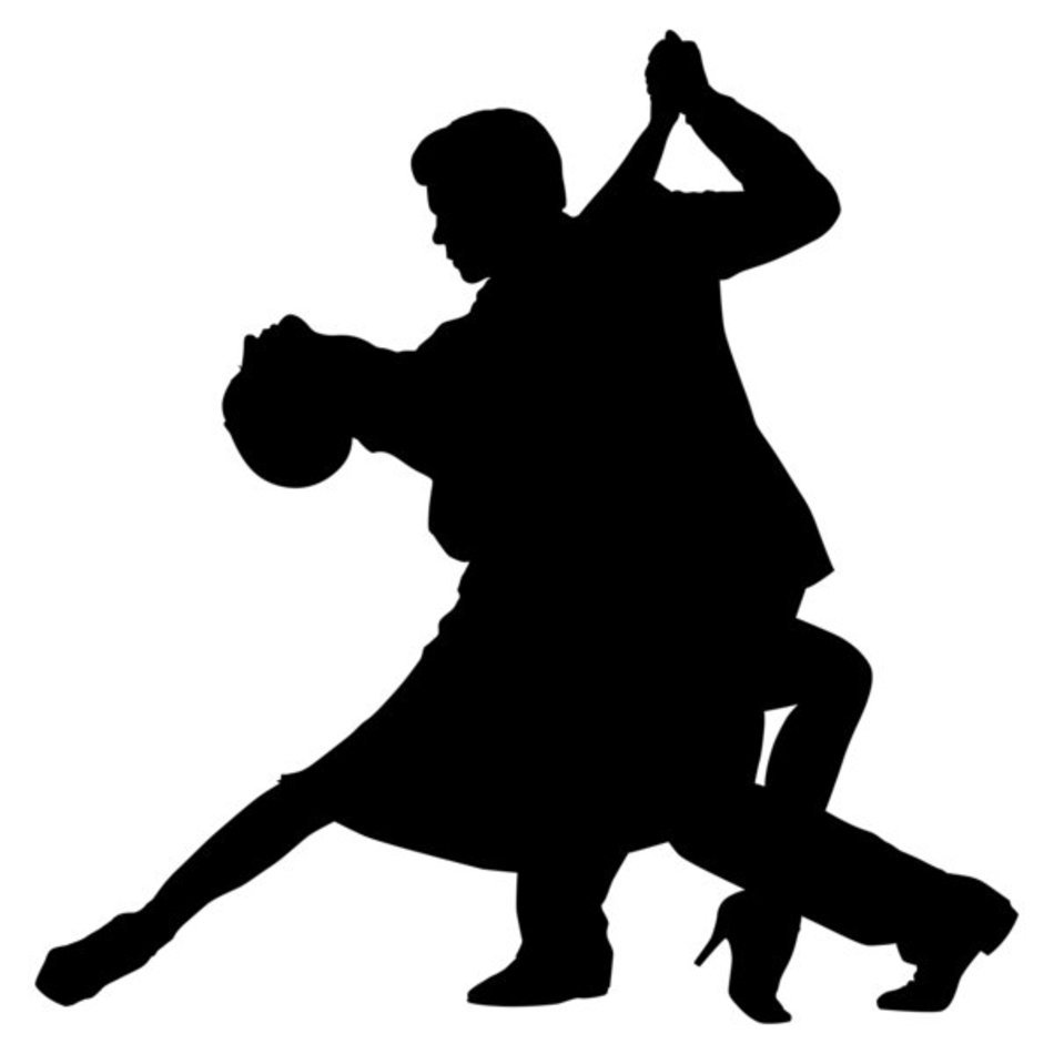 Ballroom Dancing Silhouette Vector Images & Pictures Becuo