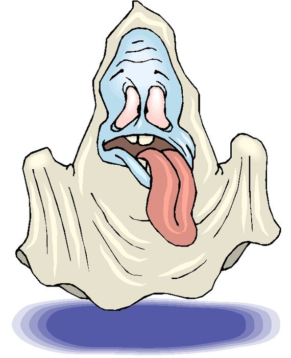 Scary Ghost Halloween Free Microsoft clipart