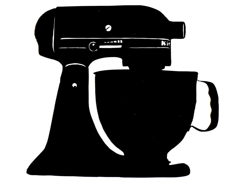 Kitchenaid Mixer as a picture for clipart