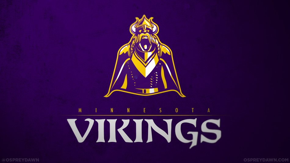 Vikings logo drawing