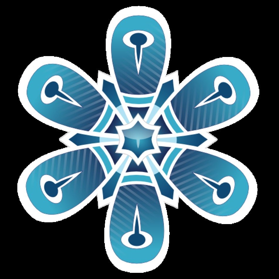 Clipartistnet &187 Abstract Flower Scalable Vector Graphics