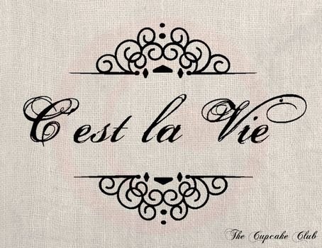 Vintage Paris Designs Transfer Digital