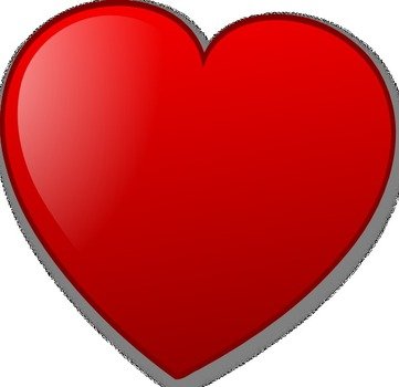 Heart 80 Free Images At Clkercom Vector Online Royalty