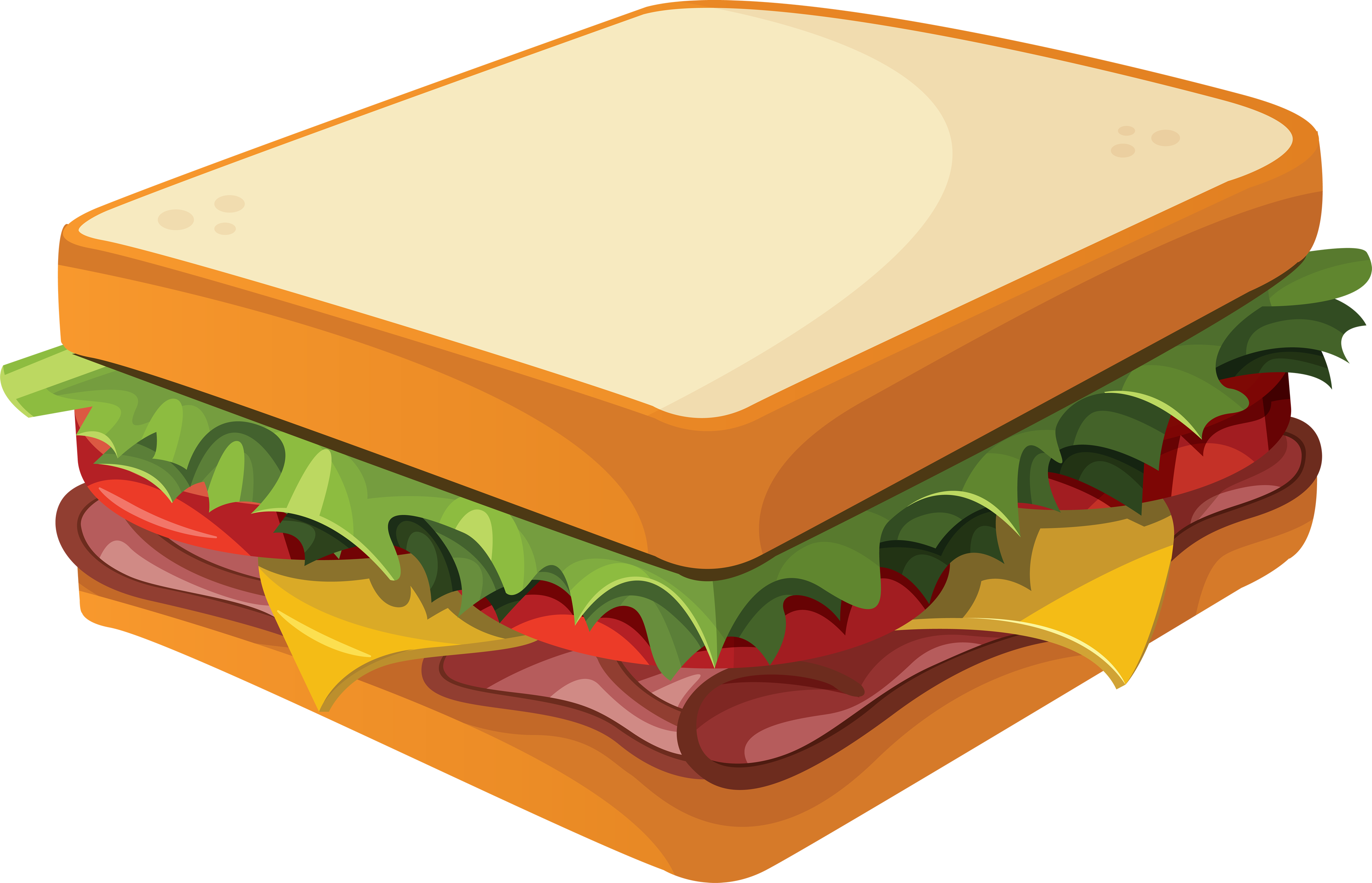 Tasty Sandwich drawing free image download