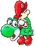 Baby Mario Yoshis drawing