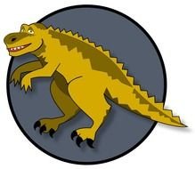 dinosaur as a graphic image