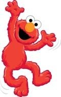Elmo doll from the TV show