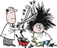 Cutting Hair Cartoon Elca Good Gifts View Original