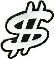 12 Dollar Sign Outline drawing