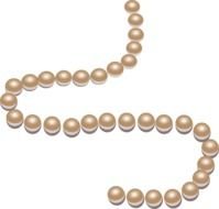 String Of Pearls Border