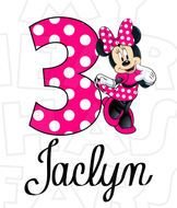 Clipart of Minnie Mouse Jaclyn