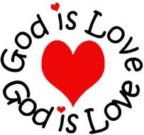 clipart of the god is love