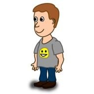 Comic Boy as a picture for clipart