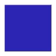 painted blue square