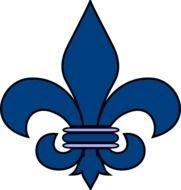 Blue Fleur De Lis Svg Downloads Pattern Download Vector