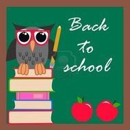 Back To School poster drawing