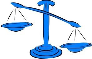 clipart of the Unbalanced Scales