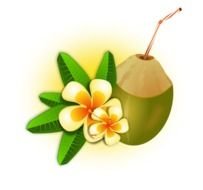 Hawaiian Theme drawing