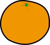 fresh Orange drawing