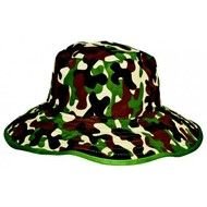 Baby Banz Reversible Sun Hat 0 2 Years Green Camouflage From