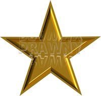 Gold Christmas Star Shape Prawny Holiday &ndash;